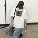 ヒョウ柄ビッグTシャツ | non-hedge | 詳細画像11