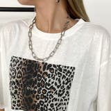 ヒョウ柄ビッグTシャツ | non-hedge | 詳細画像17