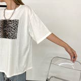 ヒョウ柄ビッグTシャツ | non-hedge | 詳細画像19