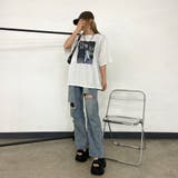 カラー転写ビッグTシャツ | non-hedge | 詳細画像2