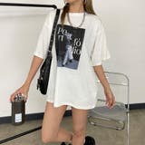 カラー転写ビッグTシャツ | non-hedge | 詳細画像26