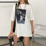 カラー転写ビッグTシャツ | non-hedge | 詳細画像27