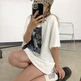 カラー転写ビッグTシャツ | non-hedge | 詳細画像28