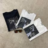 カラー転写ビッグTシャツ | non-hedge | 詳細画像33