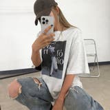 カラー転写ビッグTシャツ | non-hedge | 詳細画像6