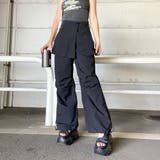 ブラック | アンサンブルタックワイドパンツ | non-hedge