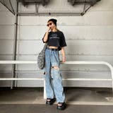 ダメージブリーチショートTシャツ | non-hedge | 詳細画像17