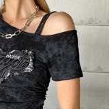 デニムロゴワンショルダーTシャツ | non-hedge | 詳細画像10