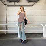 シルバープレートイレヘムキャミソール | non-hedge | 詳細画像8