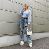 シフォンドビースクエアプルオーバー | non-hedge | 詳細画像11
