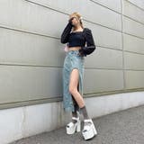 シフォンドビースクエアプルオーバー | non-hedge | 詳細画像18