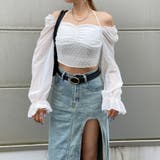 シフォンドビースクエアプルオーバー | non-hedge | 詳細画像4