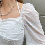 シフォンドビースクエアプルオーバー | non-hedge | 詳細画像7