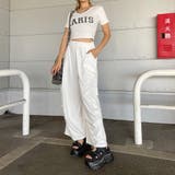 オフホワイト | ロゴTシャツ・カーゴパンツセットアップ | non-hedge 