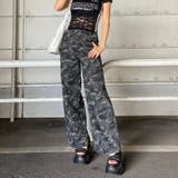 カーキ | 迷彩ワイドパンツ | non-hedge