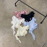 シュシュ付きイレヘムフリルオフショルトップス | non-hedge | 詳細画像30