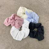 シュシュ付きイレヘムフリルオフショルトップス | non-hedge | 詳細画像34