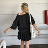 ロゴ刺繍プルオーバー・タックスカートセットアップ | non-hedge | 詳細画像15