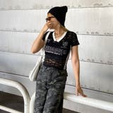 レースロゴショートTシャツ | non-hedge  | 詳細画像15 