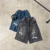デニムダメージハーフパンツ | non-hedge | 詳細画像27