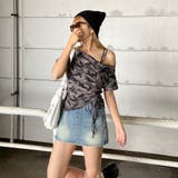 リベットワンショルダートップス | non-hedge  | 詳細画像16 