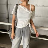 リベットワンショルダートップス | non-hedge  | 詳細画像4 