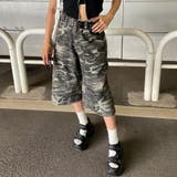 カーキ | 迷彩ハーフパンツ | non-hedge 