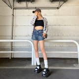 ウエスト折り返しデニムショートパンツ | non-hedge | 詳細画像10