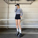 ウエスト折り返しデニムショートパンツ | non-hedge | 詳細画像20