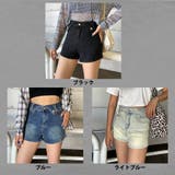 ウエスト折り返しデニムショートパンツ | non-hedge | 詳細画像34