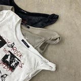 ロックプリントイレヘムリブトップス | non-hedge  | 詳細画像24 