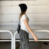 ロックプリントイレヘムリブトップス | non-hedge  | 詳細画像5 