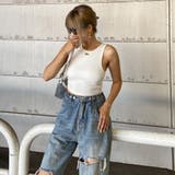 シルバープレートリブタンクトップ | non-hedge  | 詳細画像12 