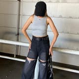 シルバープレートリブタンクトップ | non-hedge  | 詳細画像3 