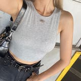 グレー | シルバープレートリブタンクトップ | non-hedge 