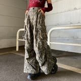 ヒョウ柄ワイドパンツ | non-hedge  | 詳細画像1 