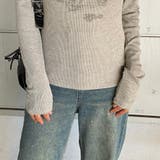 オフショルアンサンブル風トップス | non-hedge  | 詳細画像14 