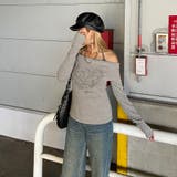 オフショルアンサンブル風トップス | non-hedge  | 詳細画像7 