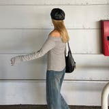 オフショルアンサンブル風トップス | non-hedge  | 詳細画像8 