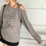 スタッズワンショルサイドドロストTシャツ | non-hedge  | 詳細画像11 