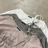 スタッズワンショルサイドドロストTシャツ | non-hedge  | 詳細画像25 