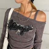 デニムロゴワンショルダーTシャツ | non-hedge | 詳細画像14