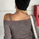 デニムロゴワンショルダーTシャツ | non-hedge | 詳細画像15