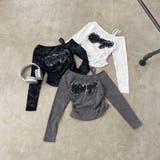 デニムロゴワンショルダーTシャツ | non-hedge | 詳細画像24