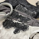 デニムロゴワンショルダーTシャツ | non-hedge | 詳細画像25