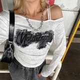 デニムロゴワンショルダーTシャツ | non-hedge | 詳細画像5