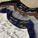 ワンショルダーショルダーロゴTシャツ | non-hedge | 詳細画像32