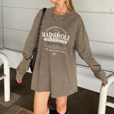 アンティーク風ロゴビッグTシャツ | non-hedge  | 詳細画像1