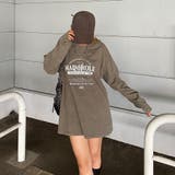 アンティーク風ロゴビッグTシャツ | non-hedge  | 詳細画像3