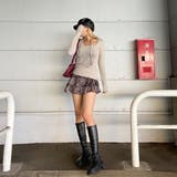 ヒョウ柄ティアードスカート | non-hedge  | 詳細画像14 